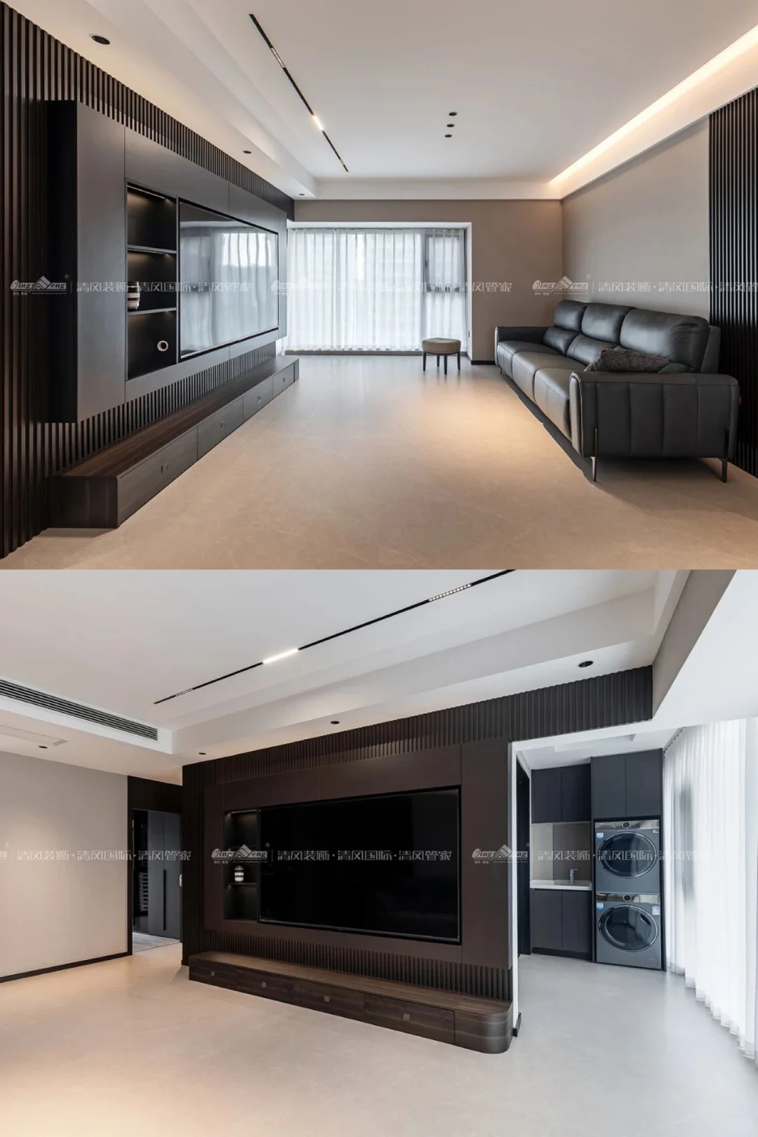 2026客厅氛围感 全靠这一块电视墙