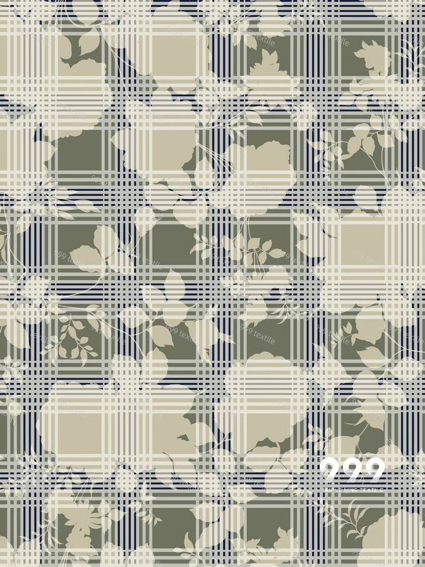 2026-27印花趋势预测-格纹“未来式”