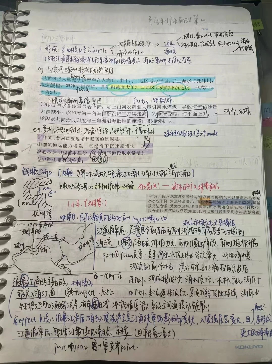 高考95 | 我的快速提分笔记（区域地理篇）