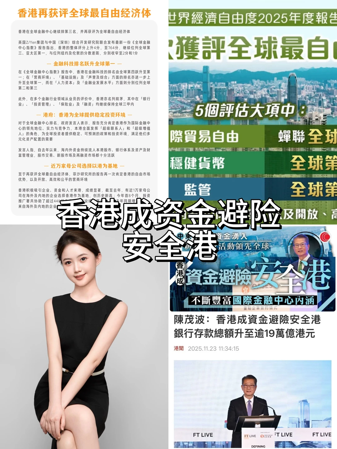 香港再夺睇一!续写全球最自由经济体传奇