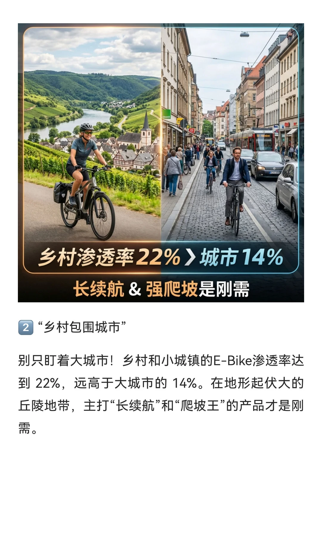E-Bike 德国最新线下实地调研报告解读