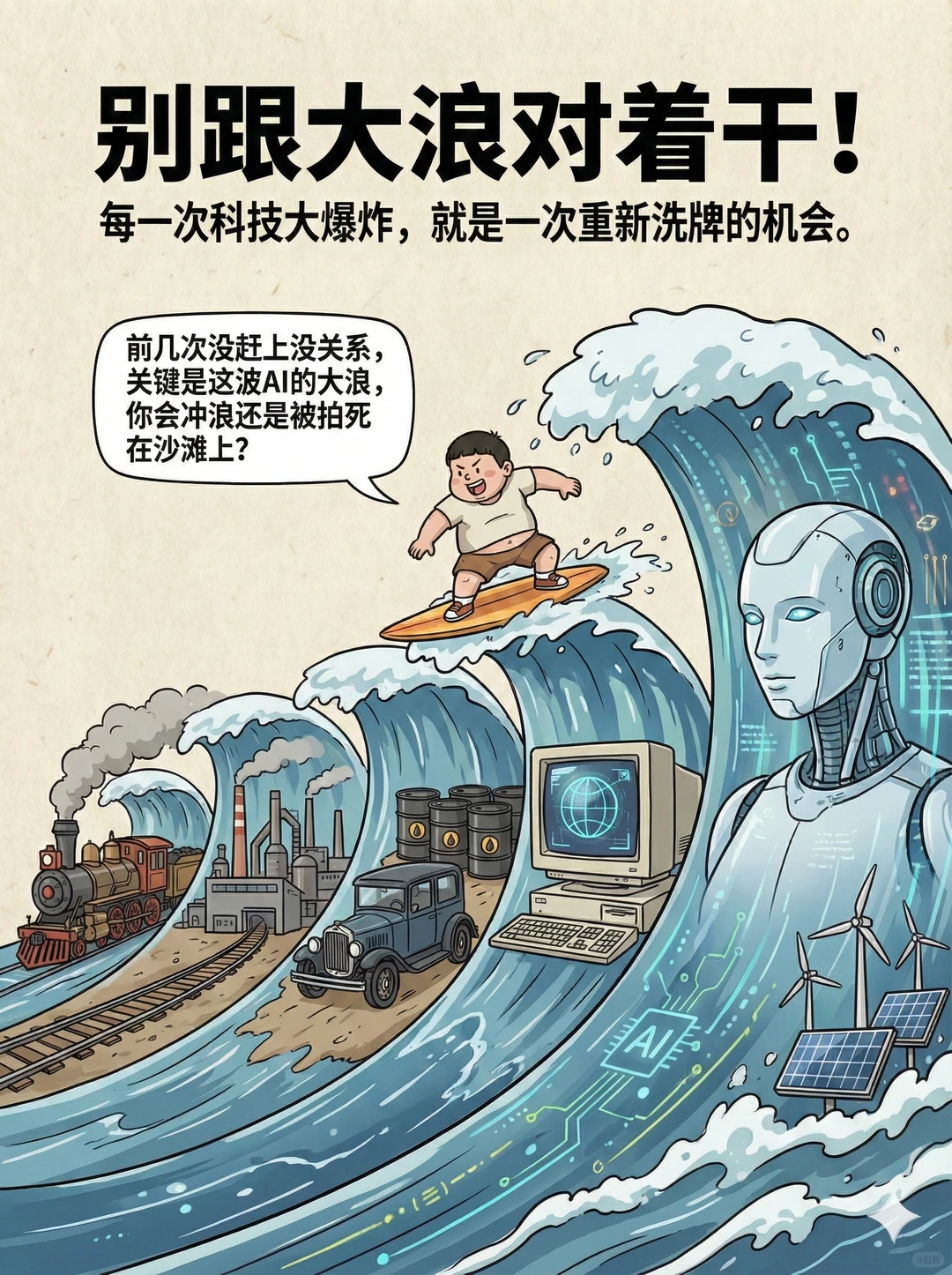 人生财富靠康波？