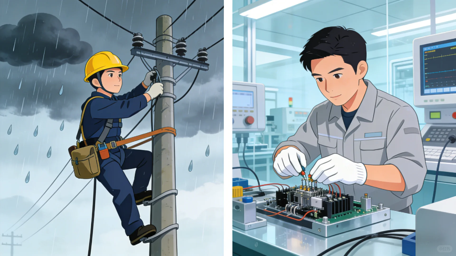 想学门技术,电工和装配电工到底选哪个?