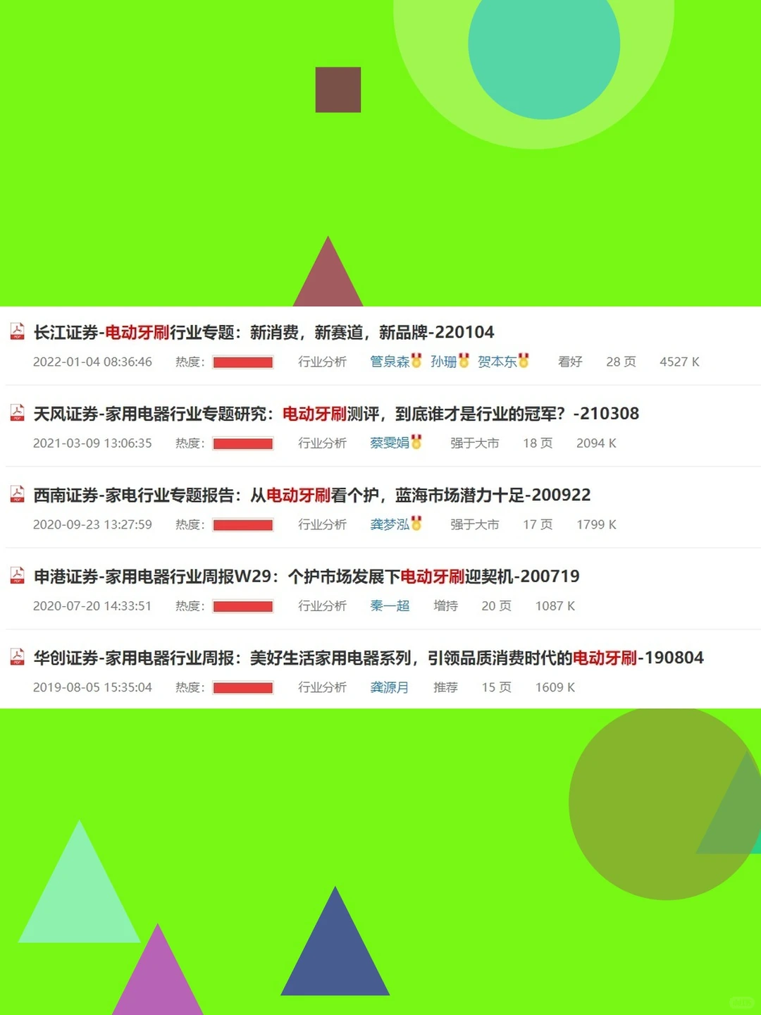 电动牙刷行业深度调研分析报告2025年