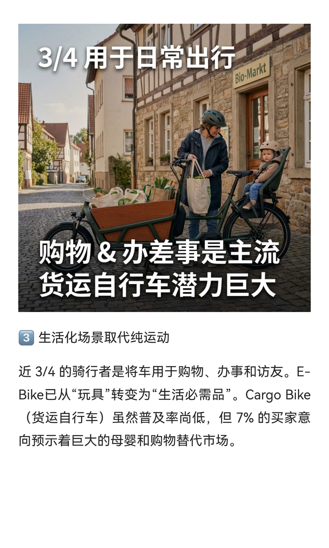 E-Bike 德国最新线下实地调研报告解读