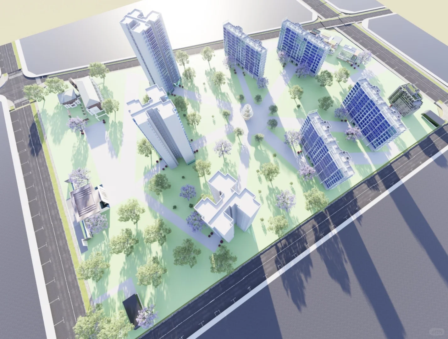 居住区规划布局设计