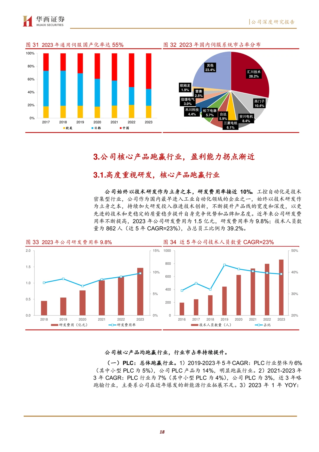 信捷电气研究报告:内需反转,盈利拐点渐近