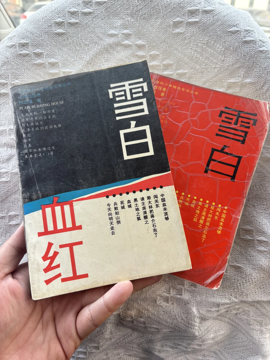 ?《雪白血红》上下册（不是同一版本）