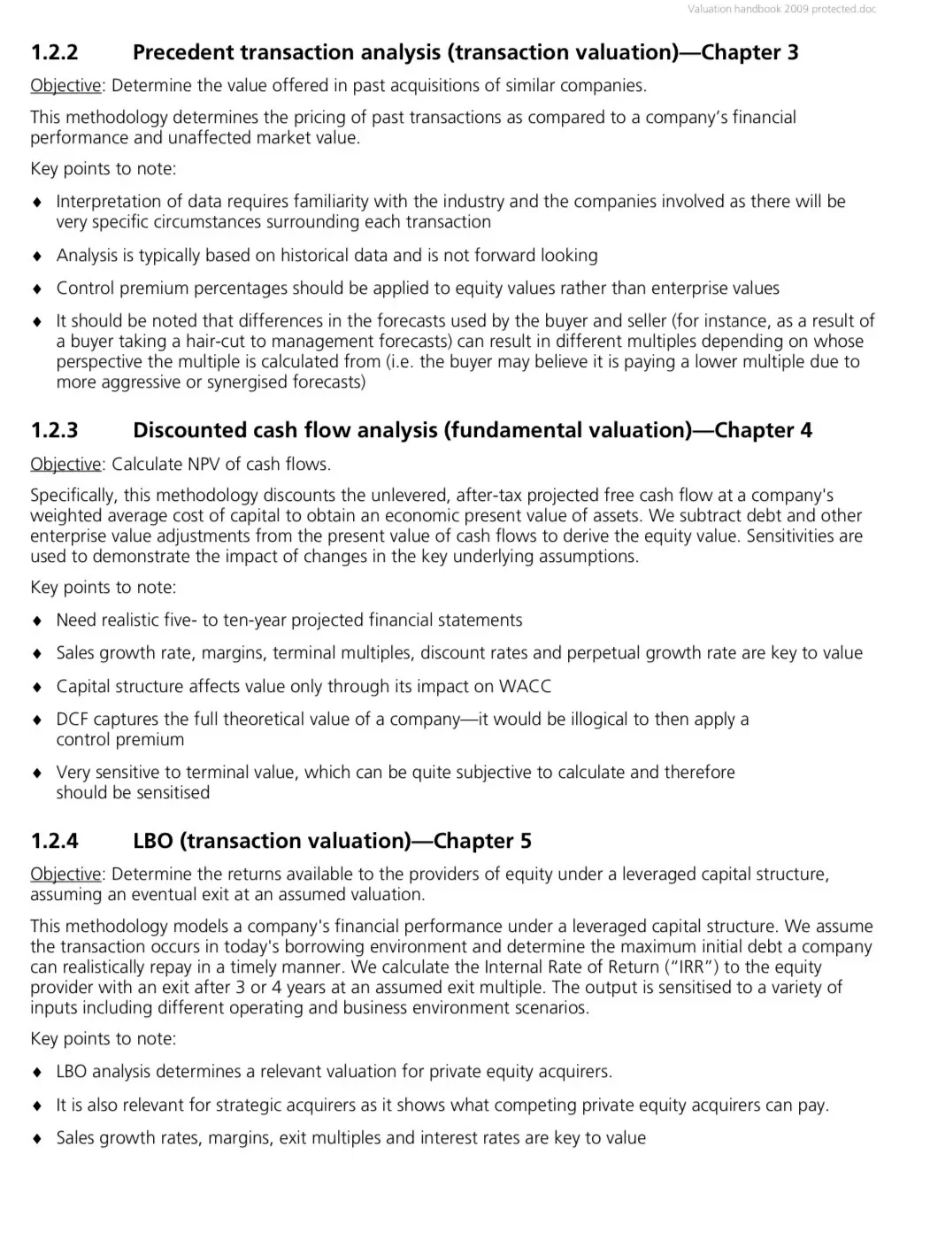 瑞银8套两万字手册几乎解决所有估值问题