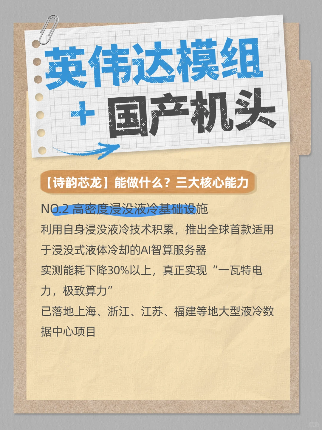 揭秘用“英伟达模组+国产机头”提高AI算力