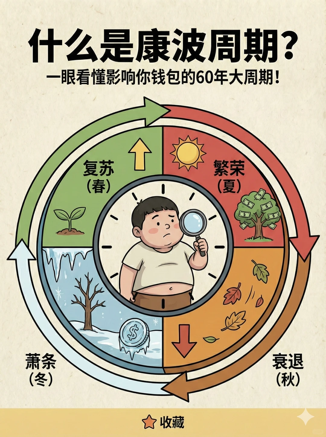 人生财富靠康波？