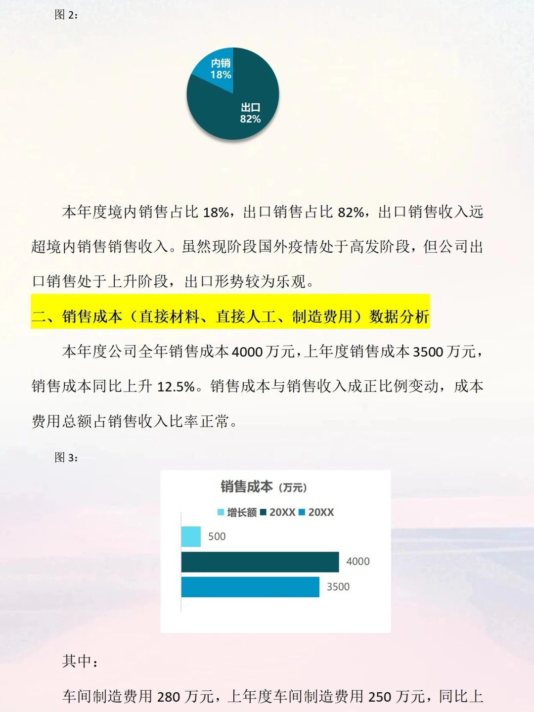 不愧是财务主管，写的年度财务分析报告?