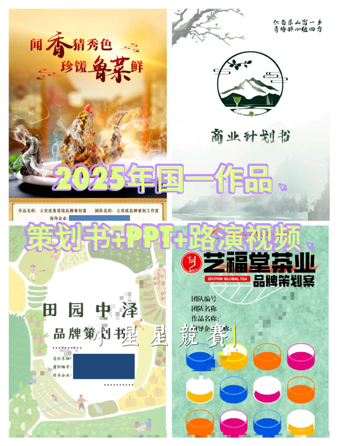 一张图为你讲解品牌策划书大纲怎么写‼️