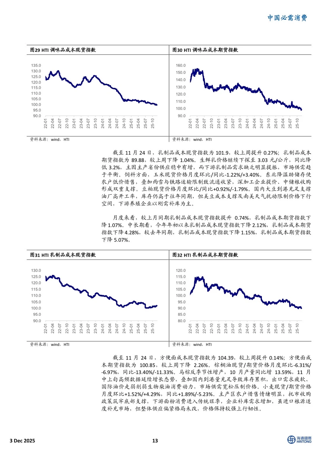 消费｜NO.614 中国必选消费投资策略