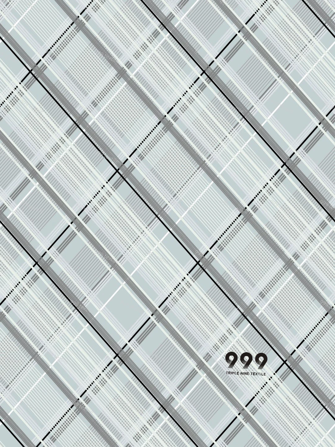 2026-27印花趋势预测-格纹“未来式”