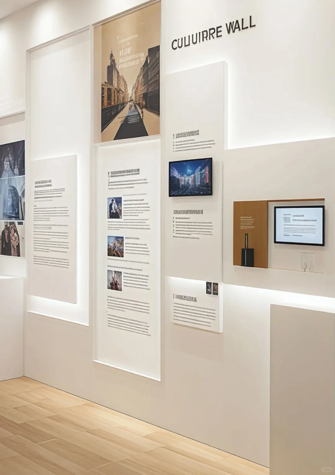 好看有创意，落地简单的文化墙设计
