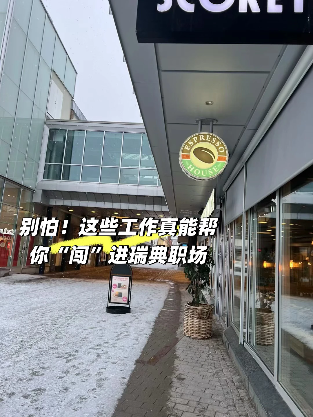 ??别怕!这些工作真能帮你“闯”进瑞典职场