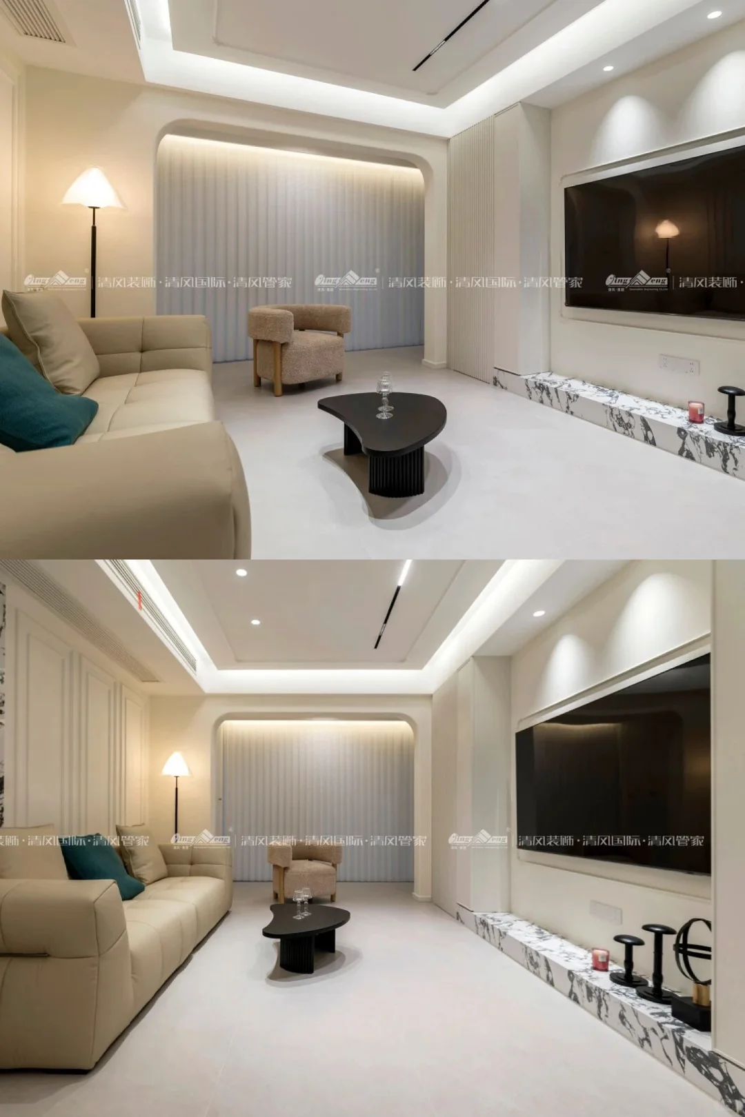 2026客厅氛围感 全靠这一块电视墙