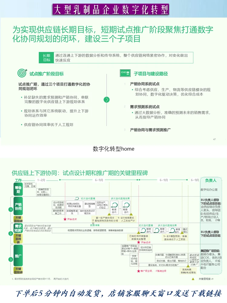 97页大型制造企业数字化转型战略咨询IT总体