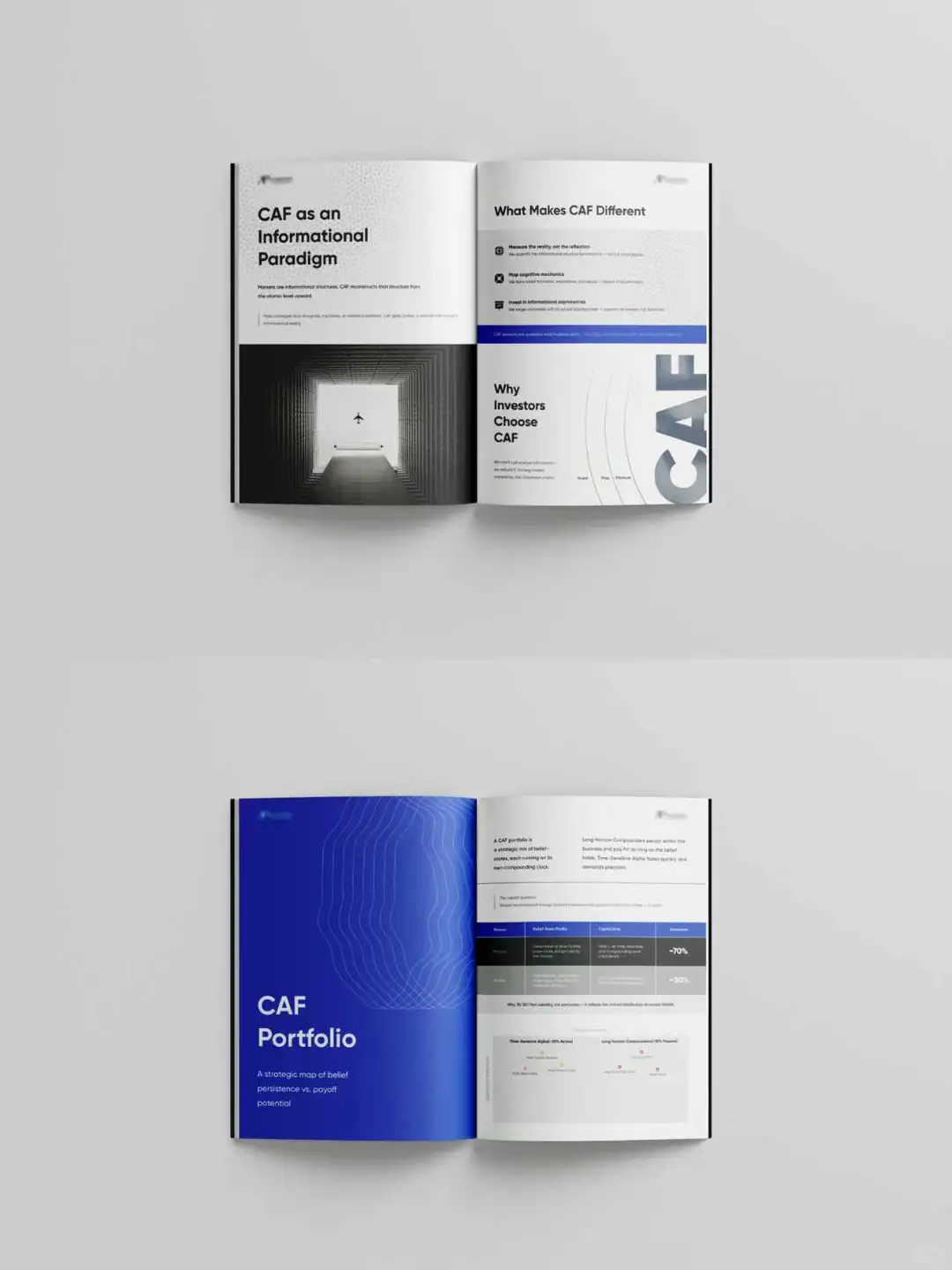 咨询公司画册设计，客户说预算够要高级