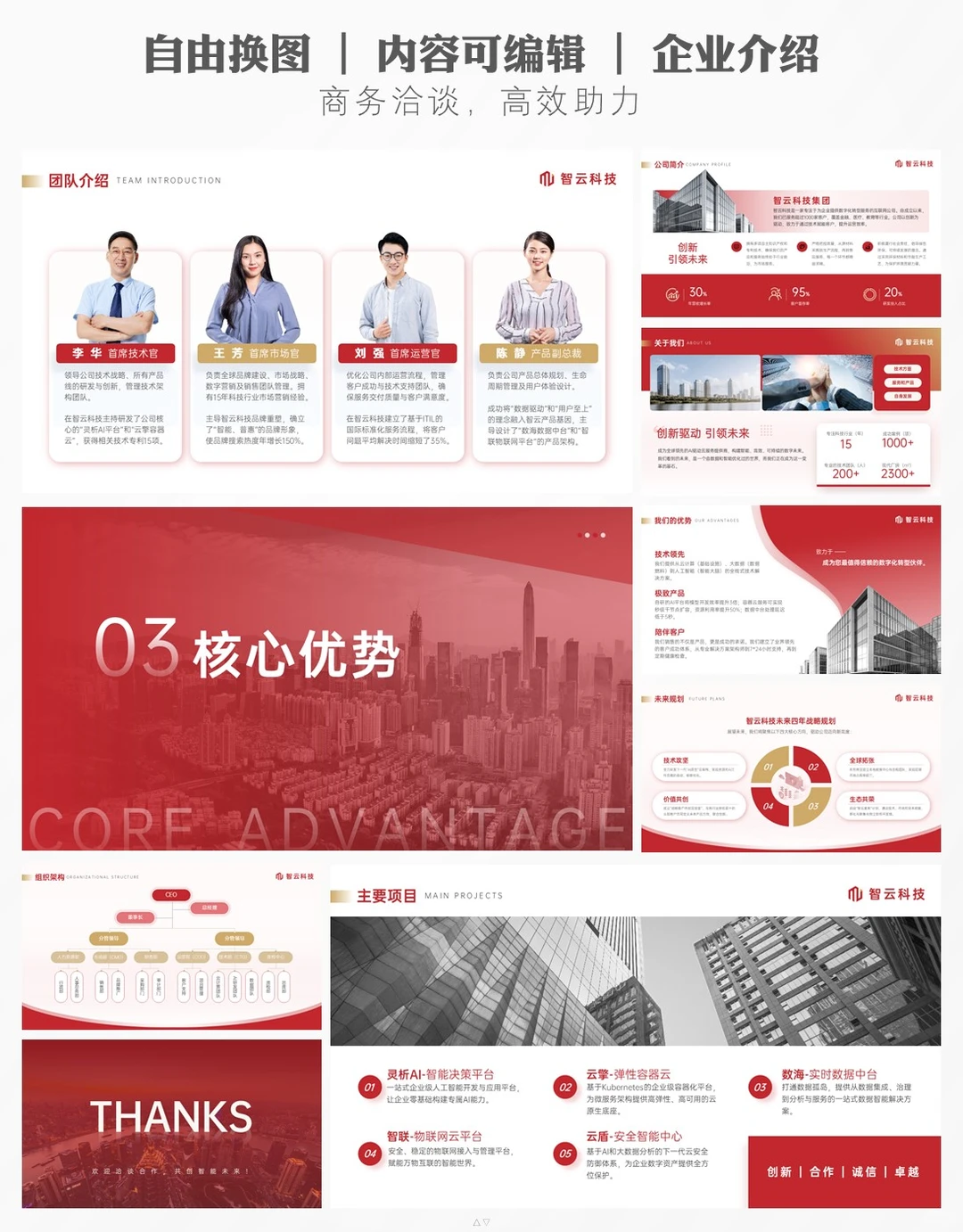 企业宣传ppt案例参考