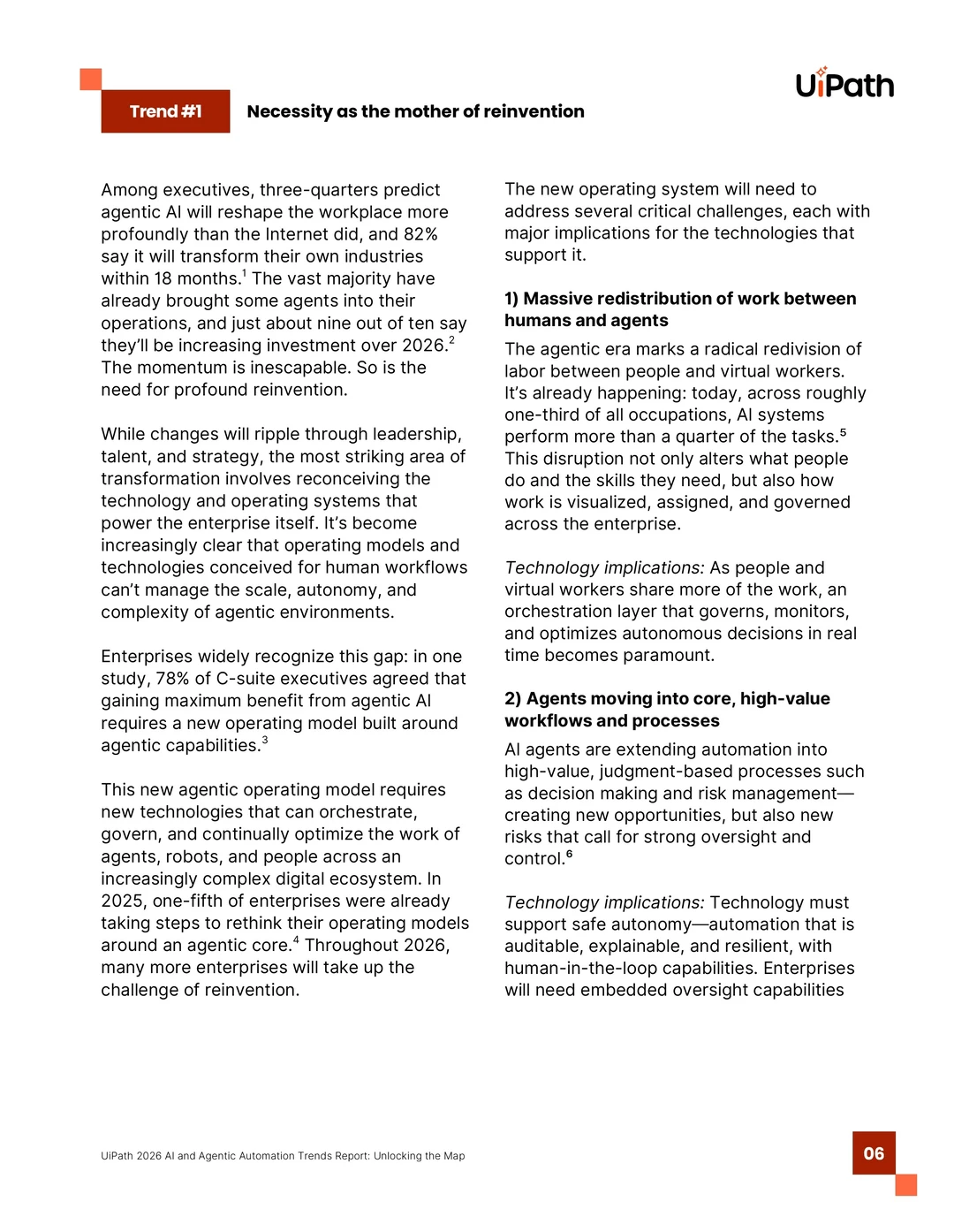 2026年人工智能与代理自动化趋势报告