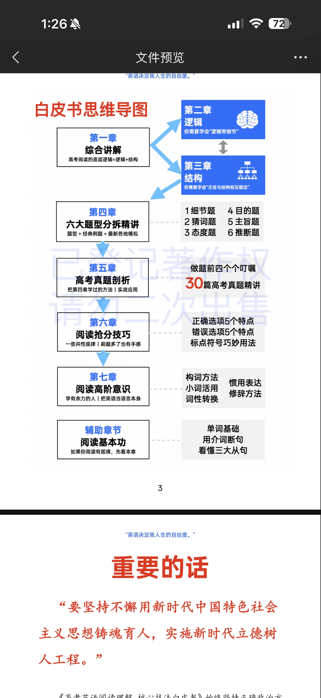 买了阅读白皮书之后自己教学生的思路都清晰