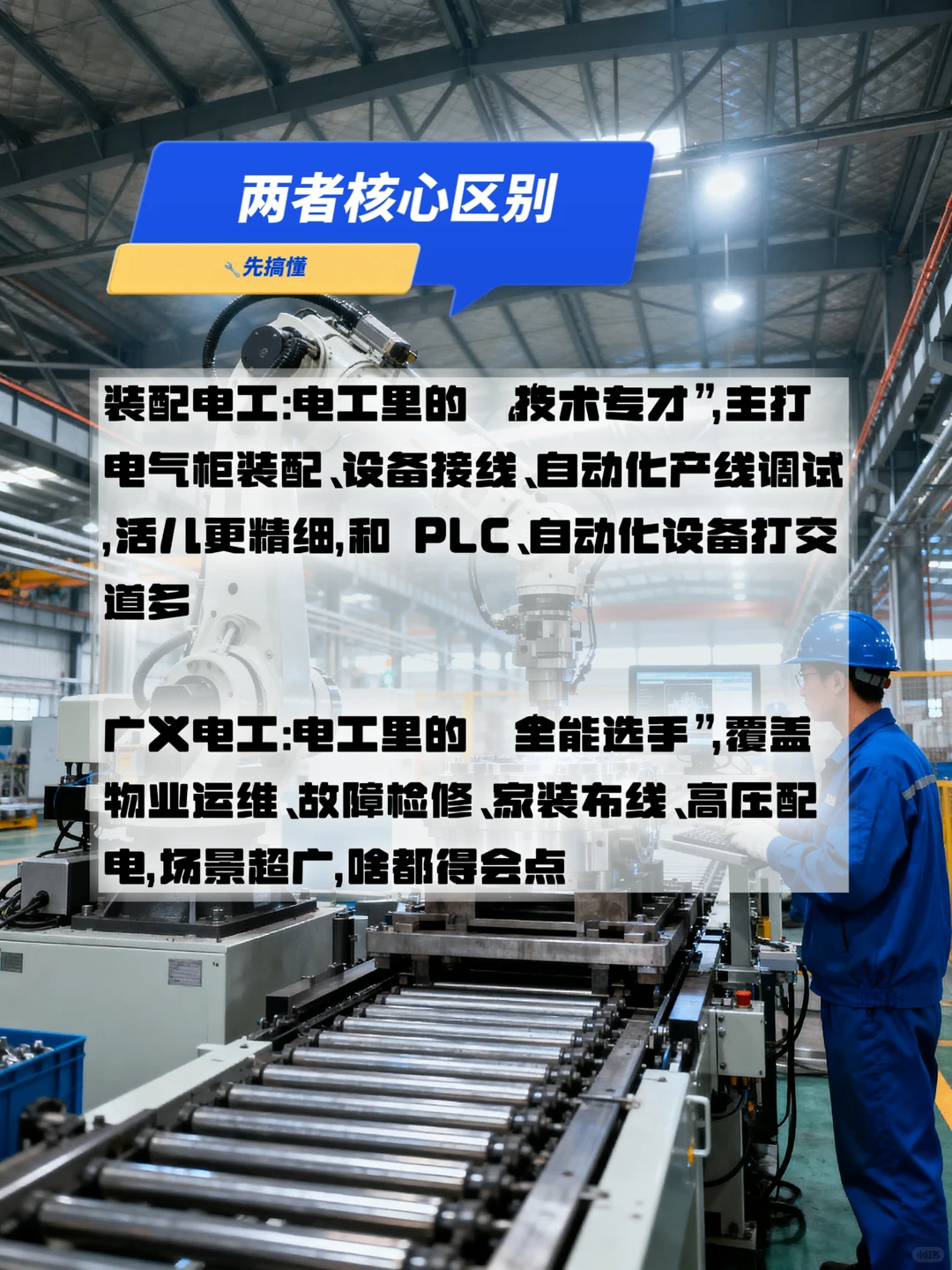 想学门技术,电工和装配电工到底选哪个?