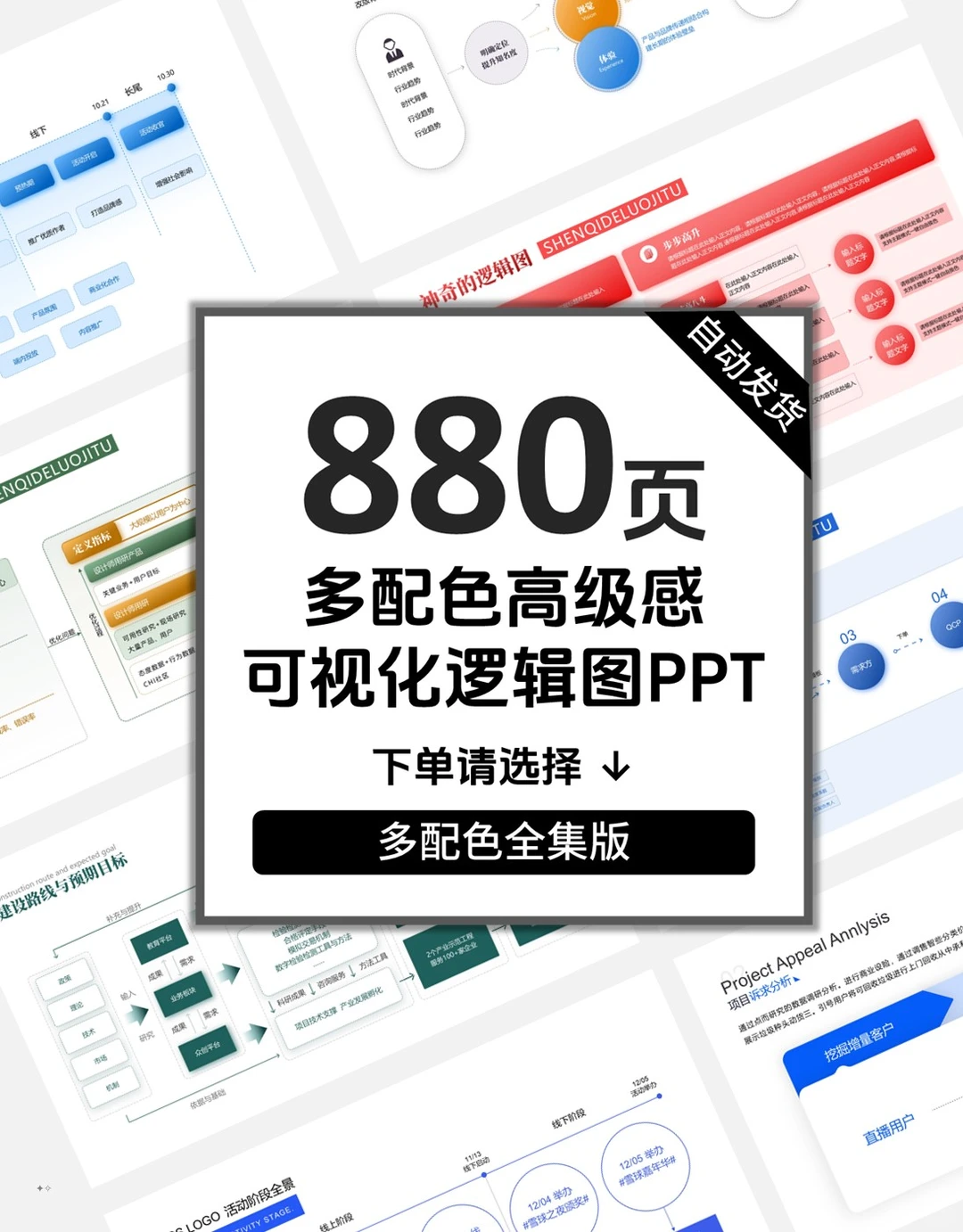 可视化ppt案例：拿来即用太香了