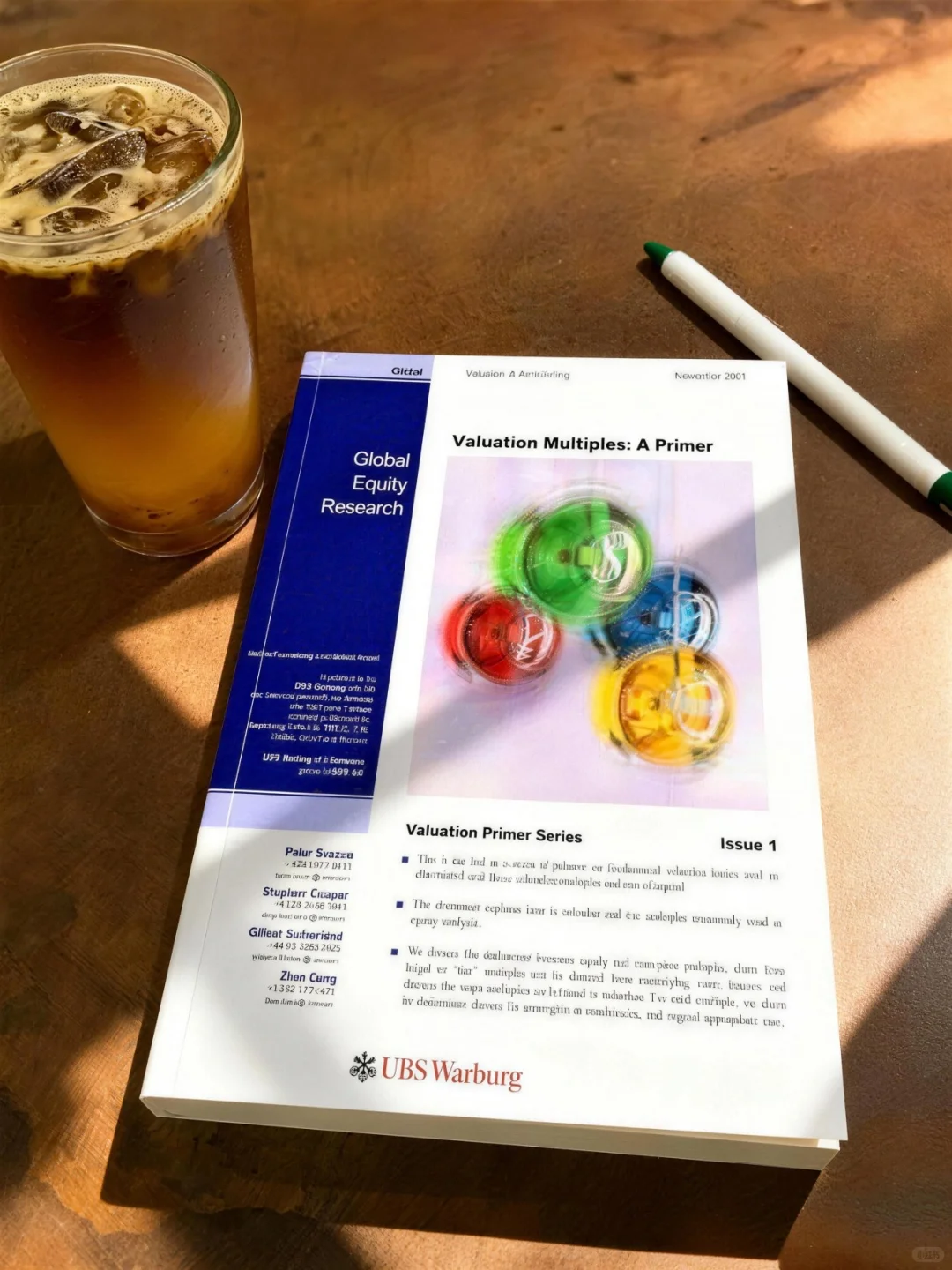 瑞银8套两万字手册几乎解决所有估值问题