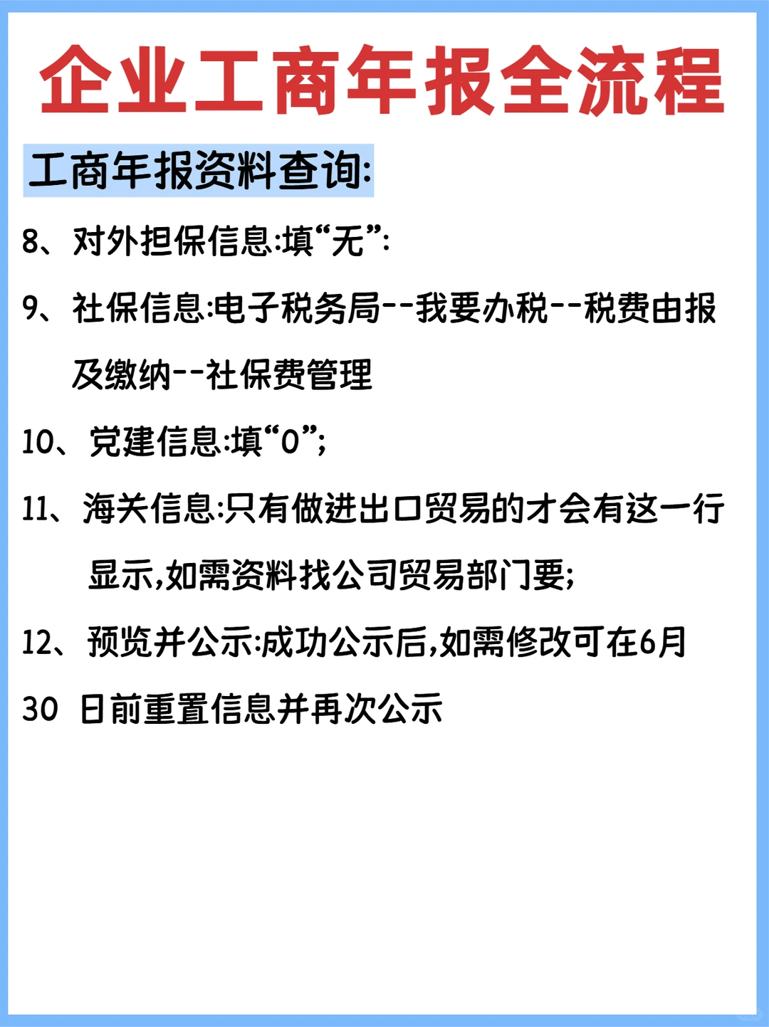 工商年报全流程大公开，手把手教你轻松搞定