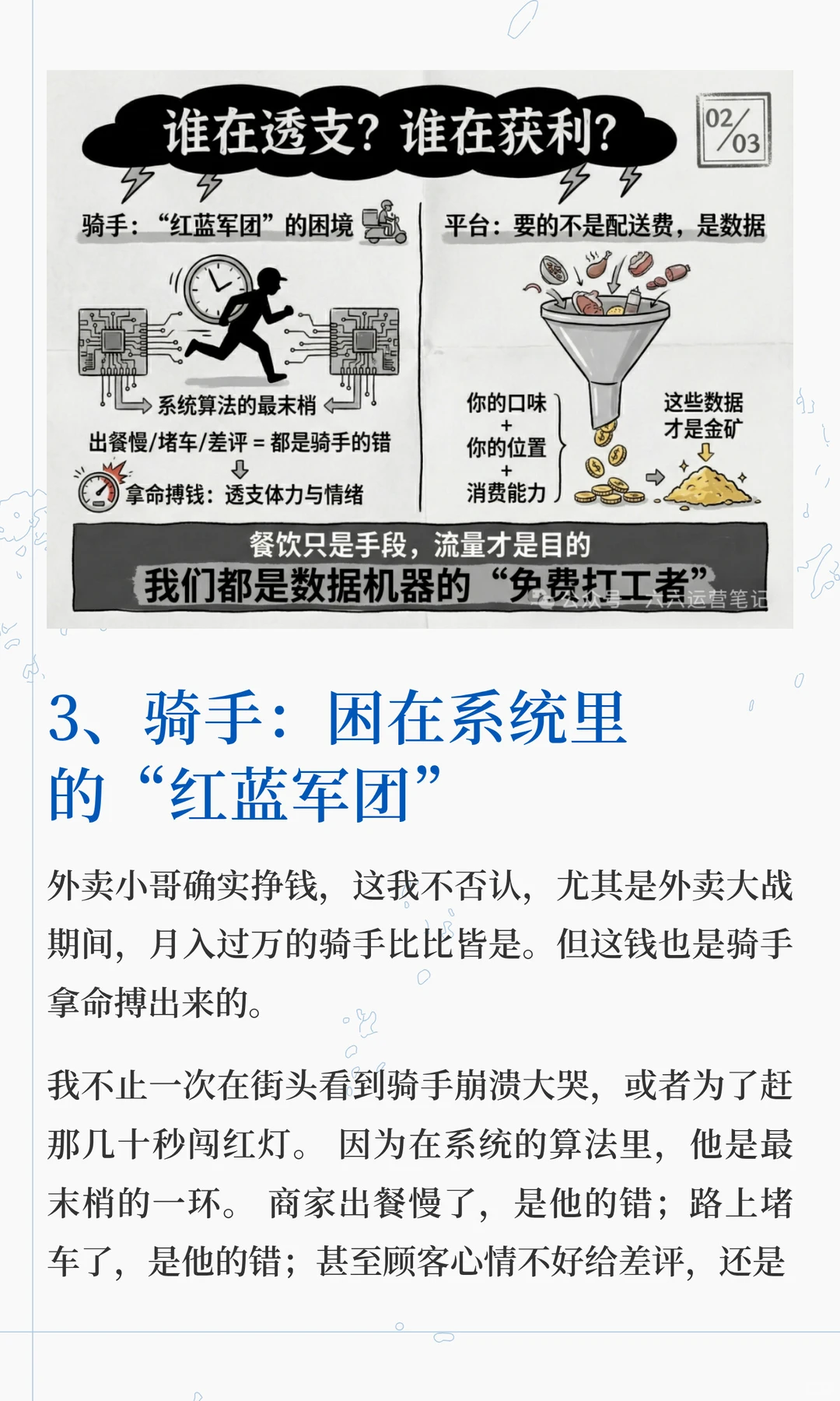 五年外卖运营，关于“外卖困局”的冷思考