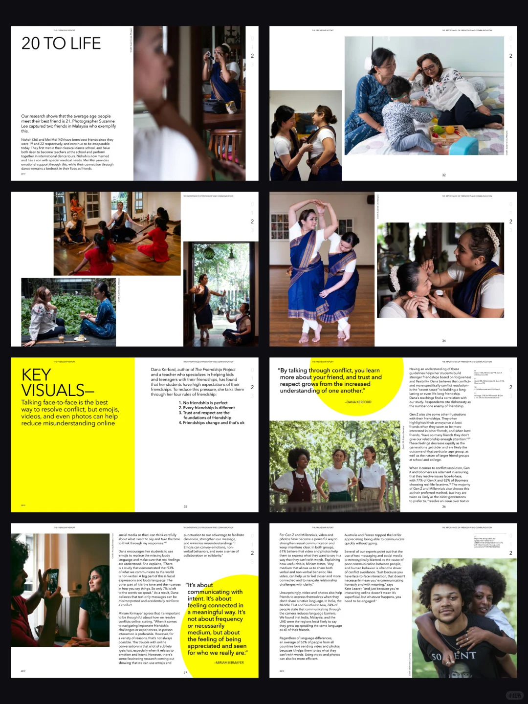 这份PPT太有高级感了！像读杂志一样的报告风