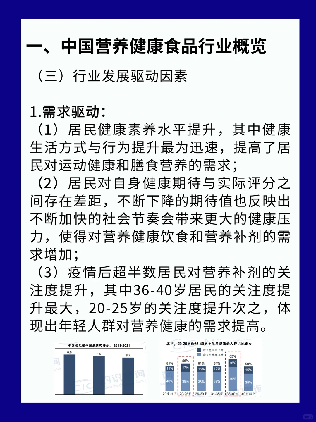 行业报告?中国营养健康食品蓝皮书