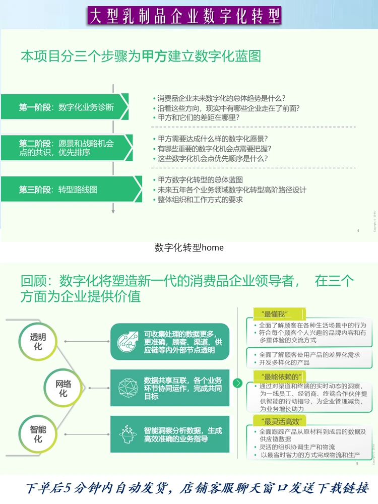 97页大型制造企业数字化转型战略咨询IT总体
