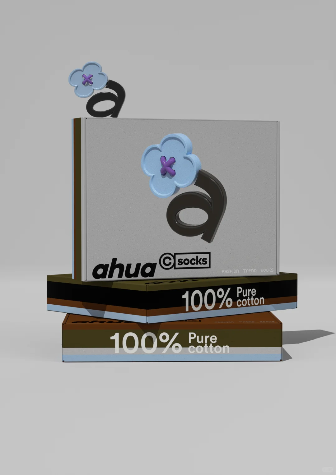 Less is more～这个袜子品牌设计有点东西