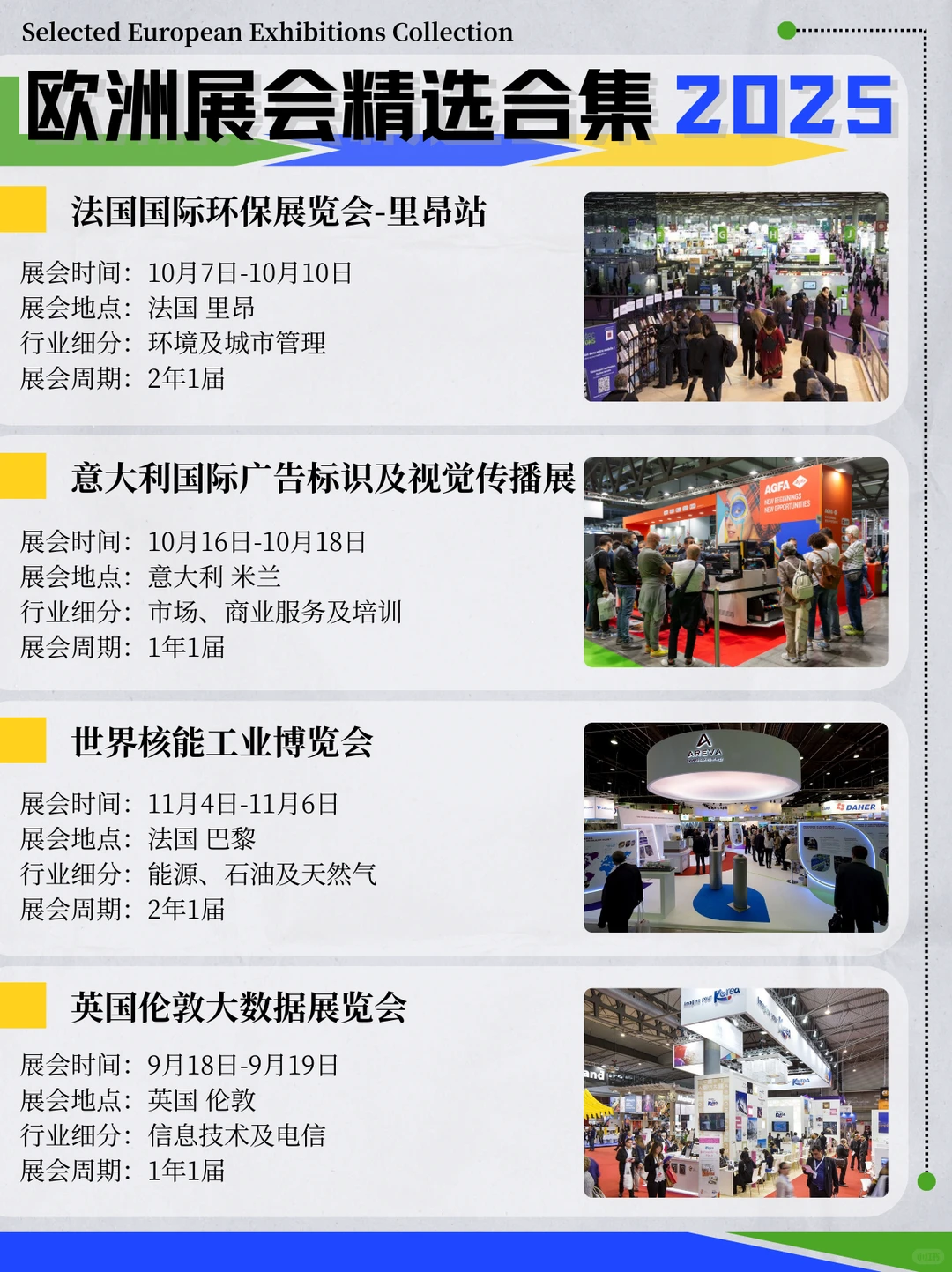 【展会合集 | 欧洲】2025下半年展会分享