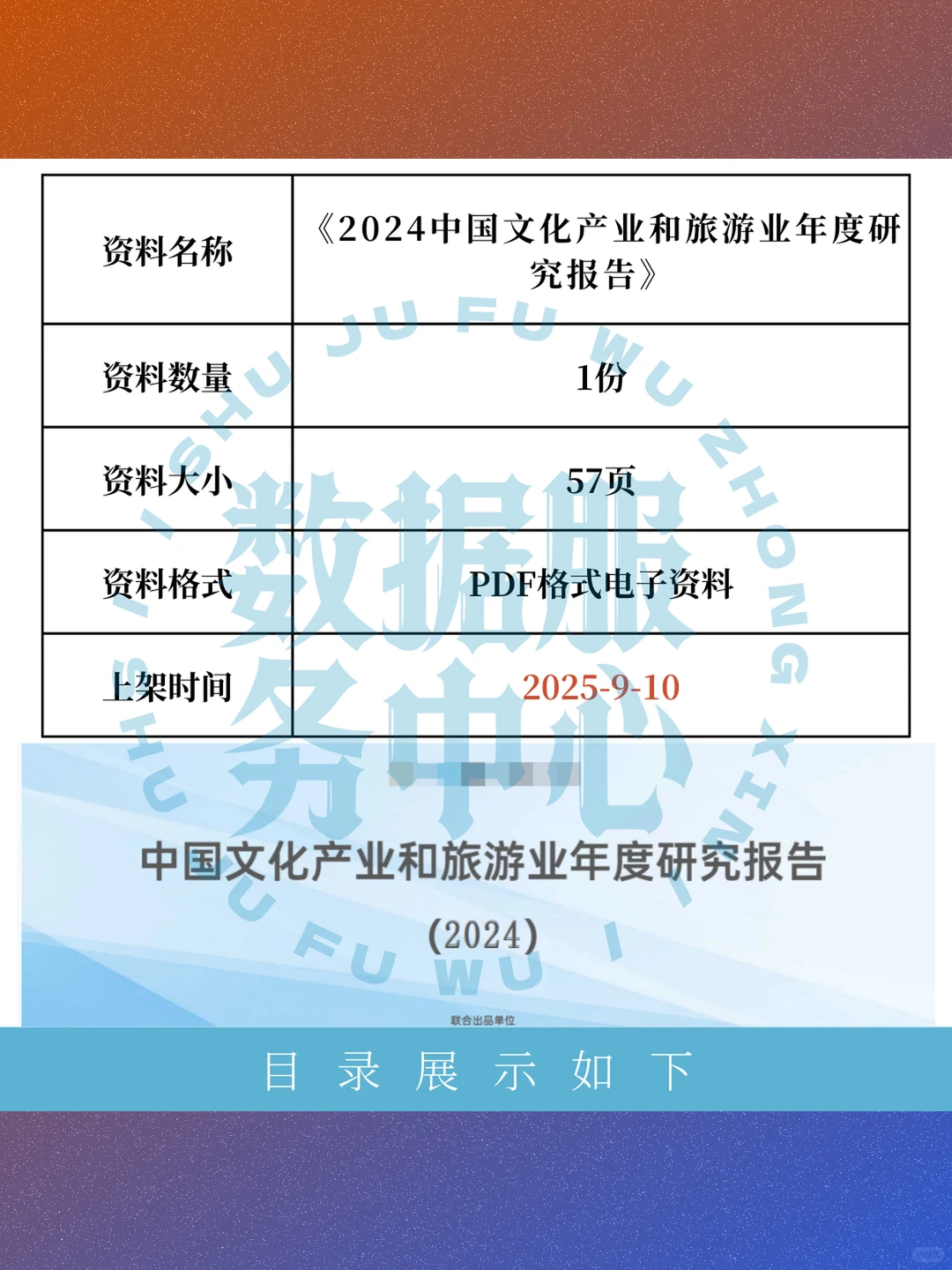 2024中国文化产业旅游业年度研究报告