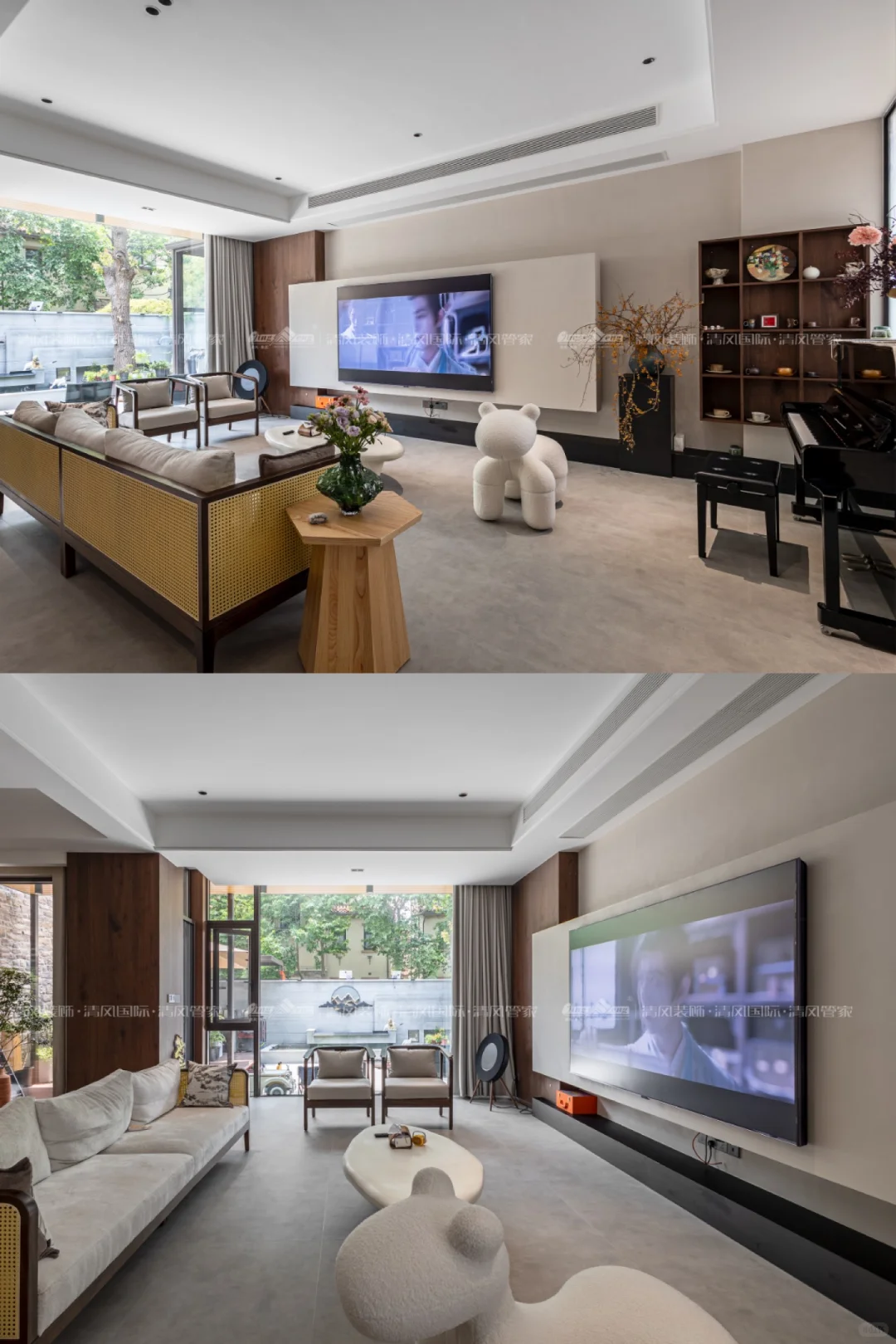 2026客厅氛围感 全靠这一块电视墙