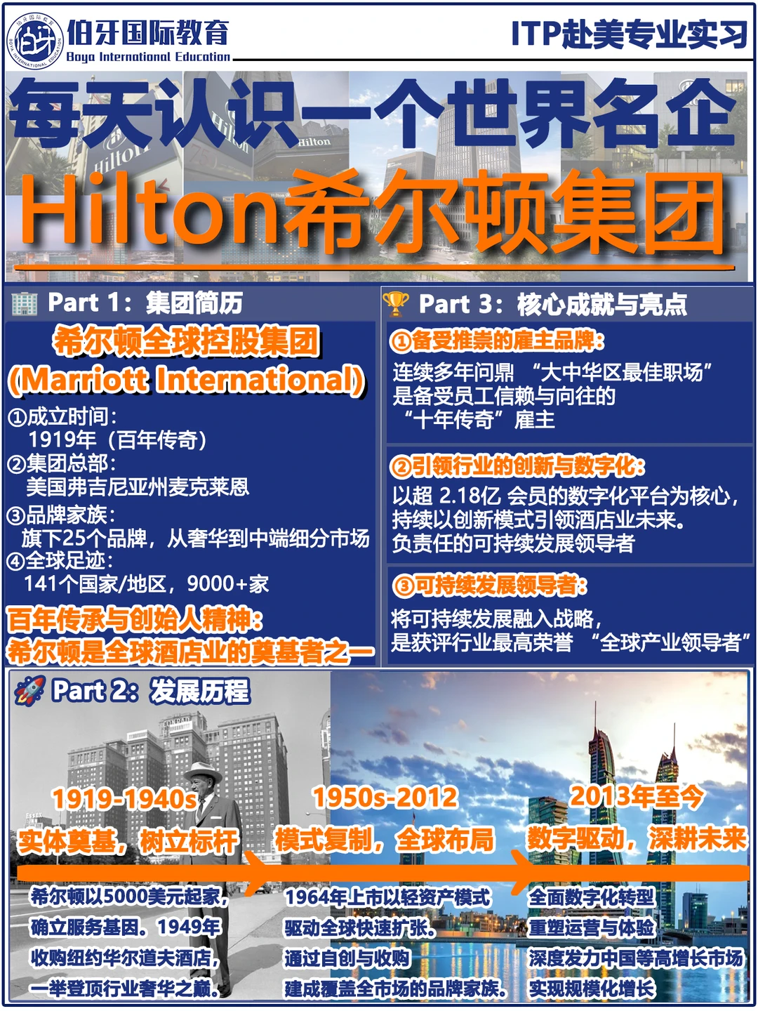 希尔顿‖酒店届百年传奇❗