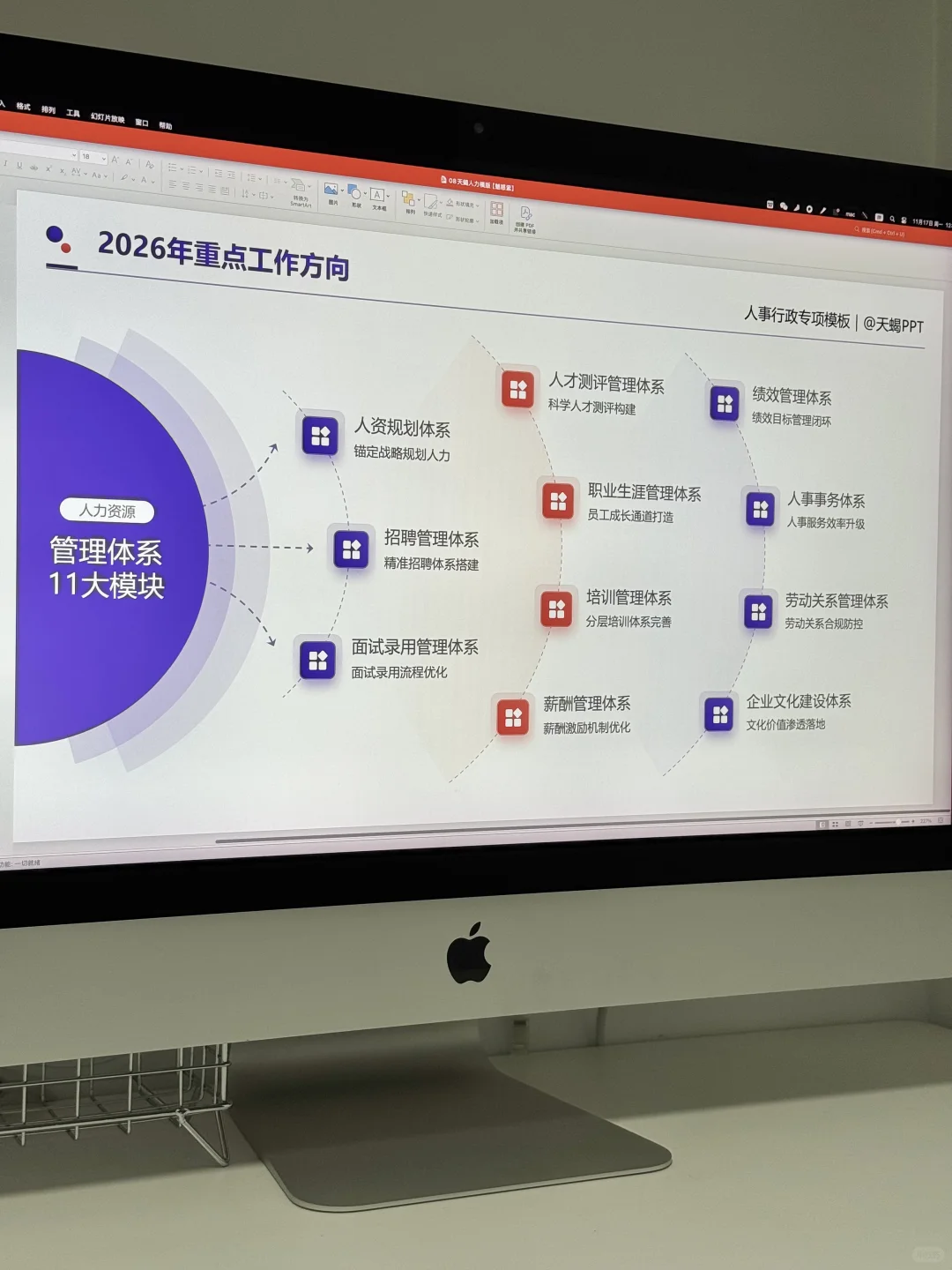 HR人力卷王做的培训工作总结，清晰又高级