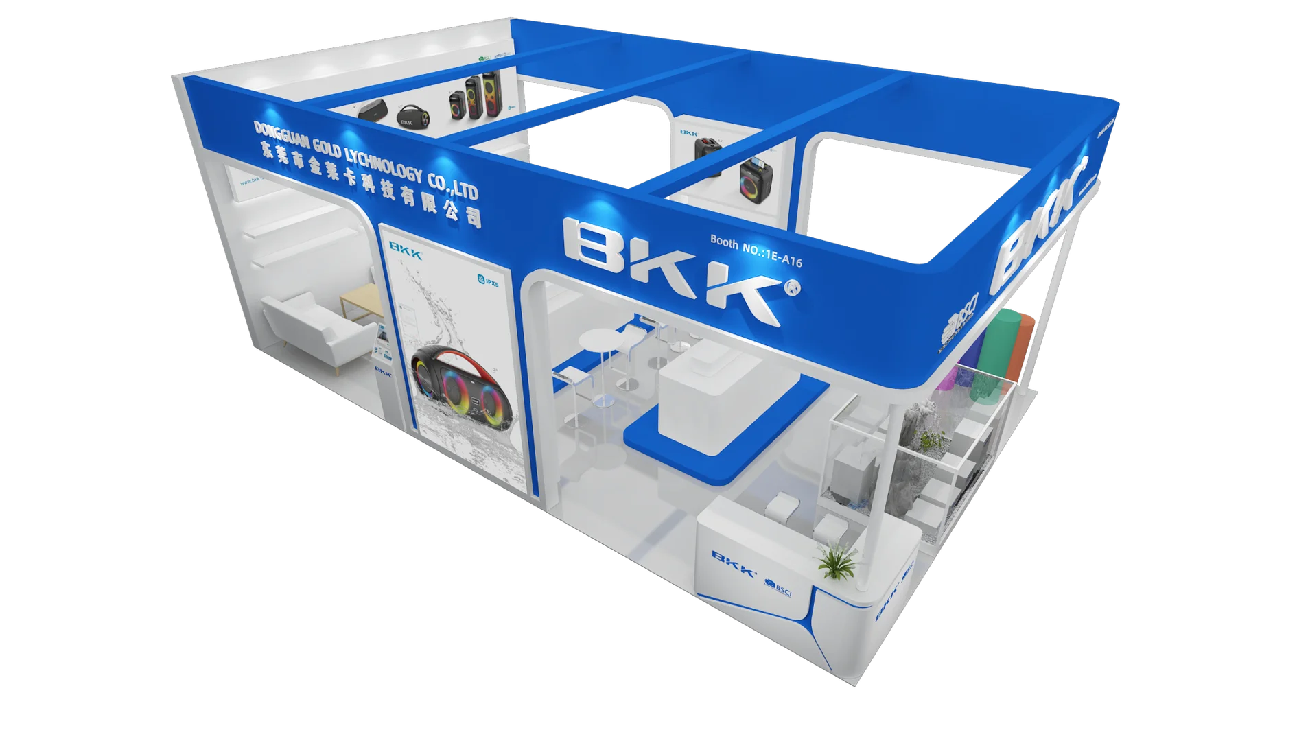 香港电子展炸场!创亿空间带 BKK 科技出圈