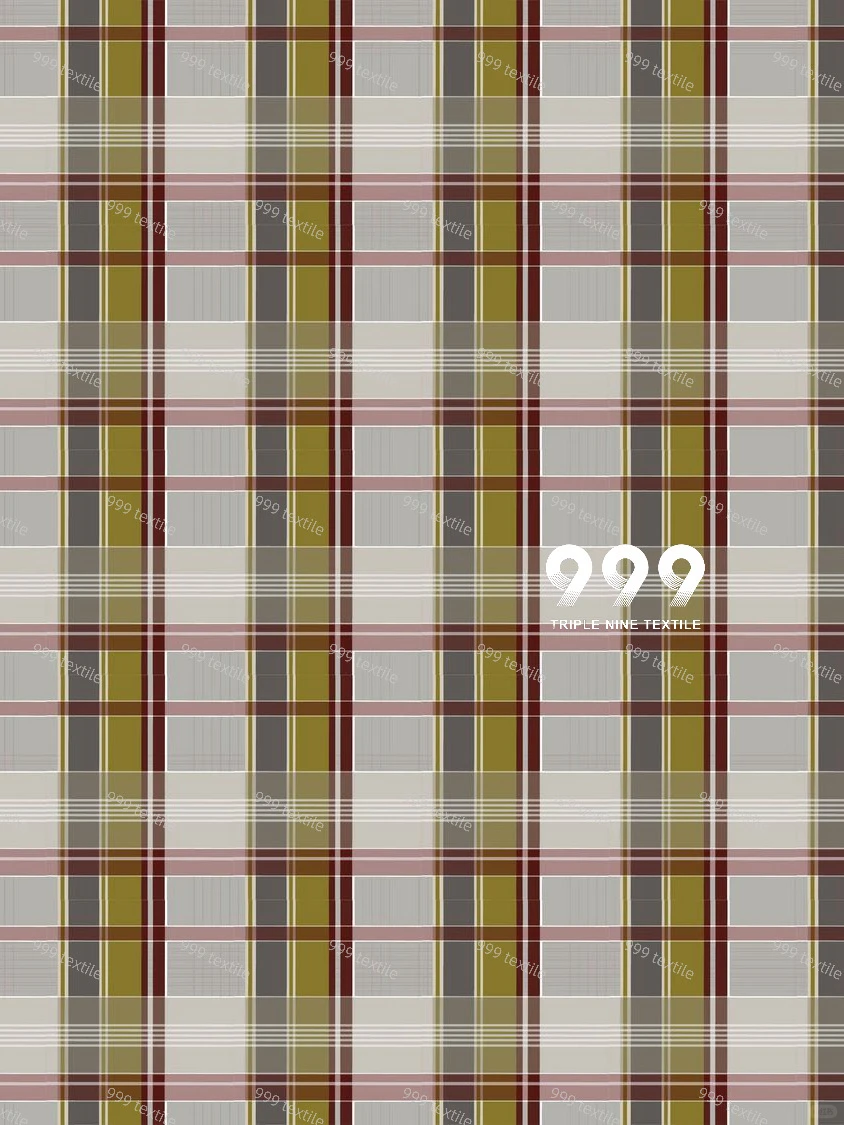 2026-27印花趋势预测-格纹“未来式”