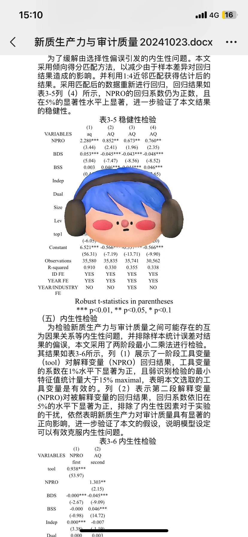 新质生产力与审计质量