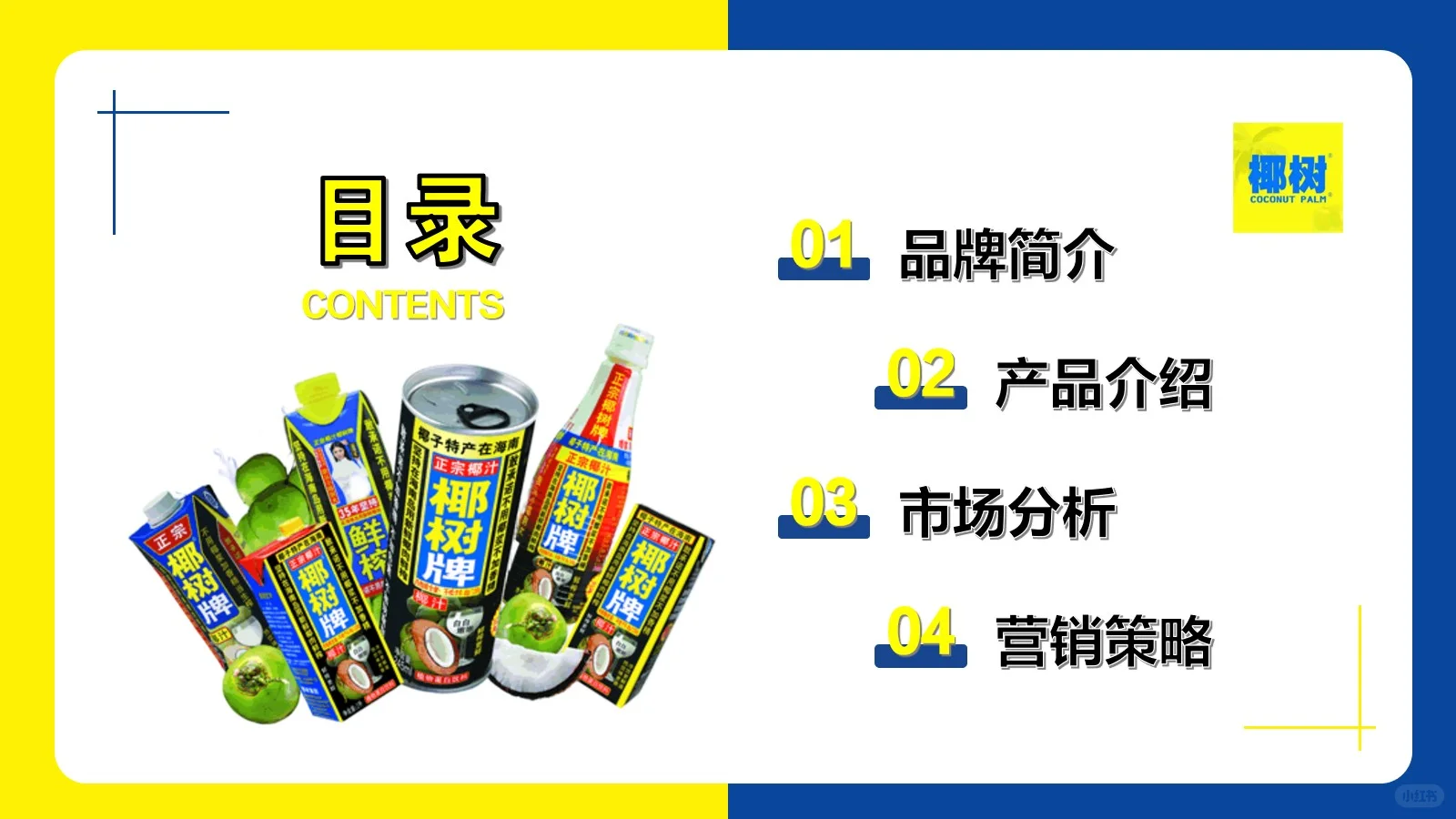 椰树集团营销分析20页