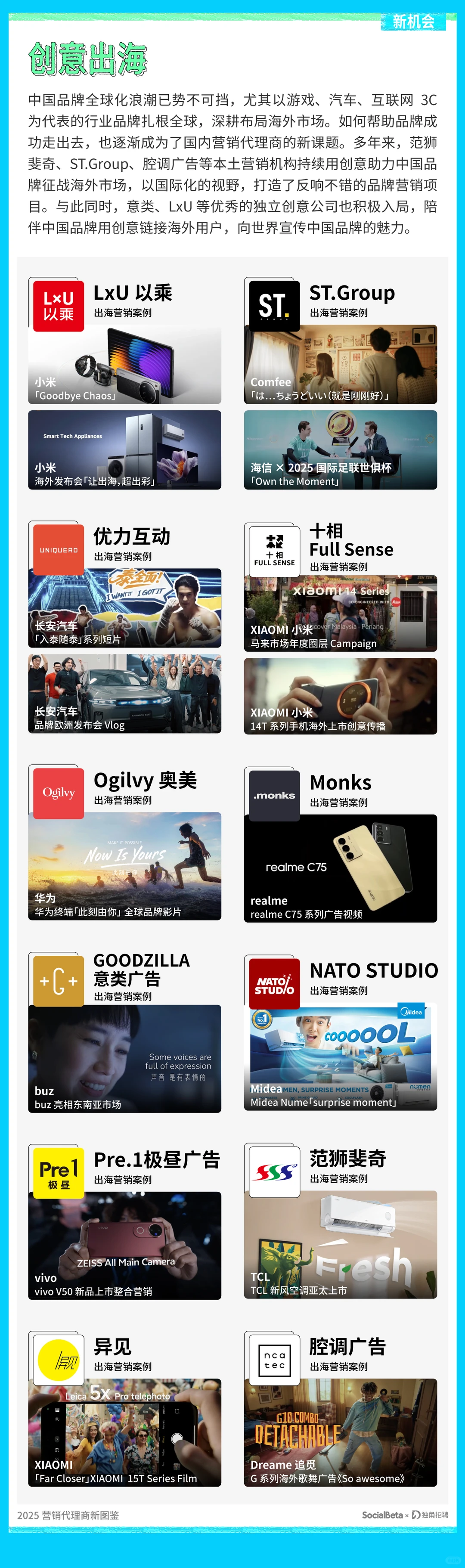 一张图看广告营销代理商的新需求、新机会