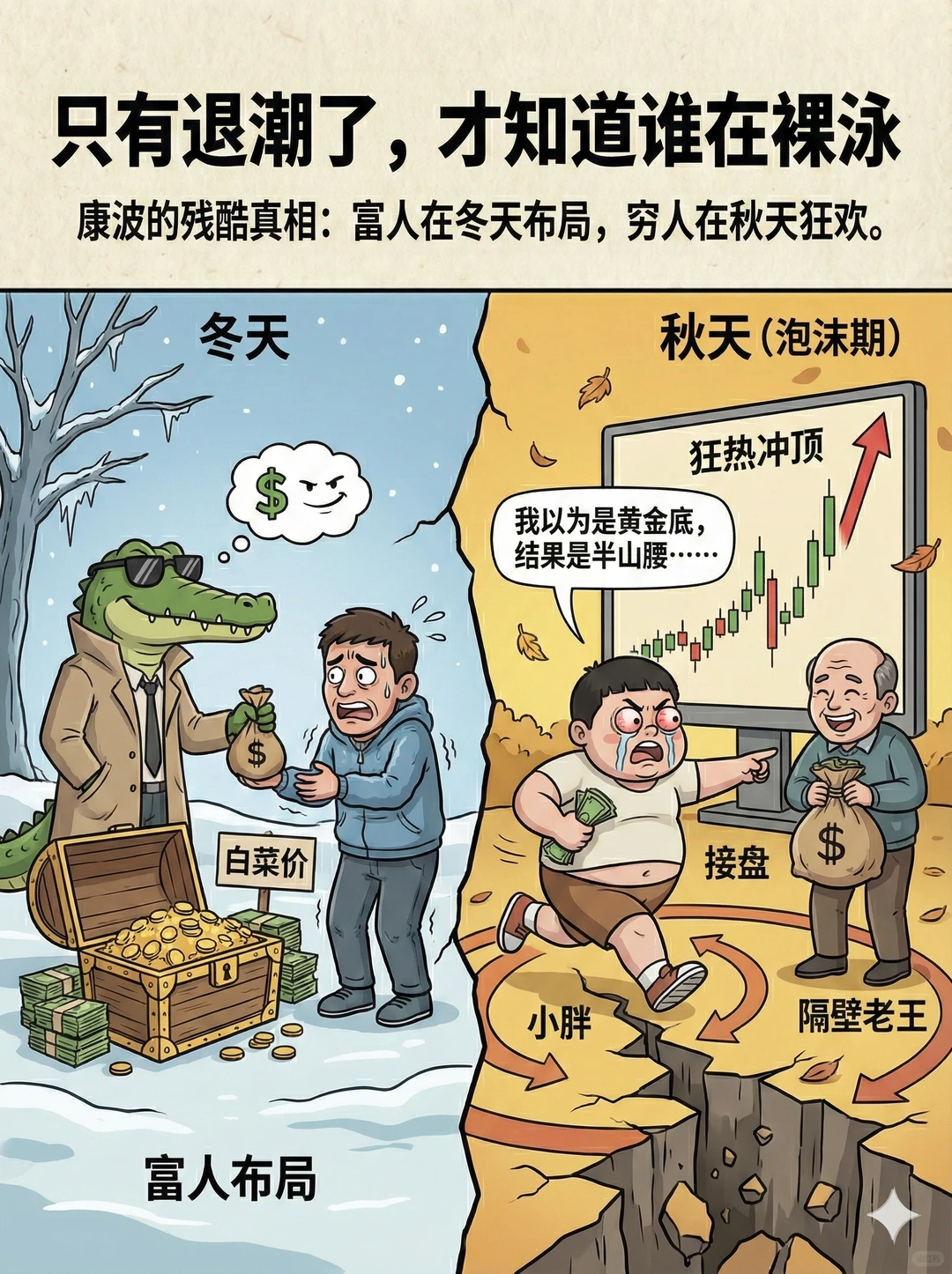 人生财富靠康波？