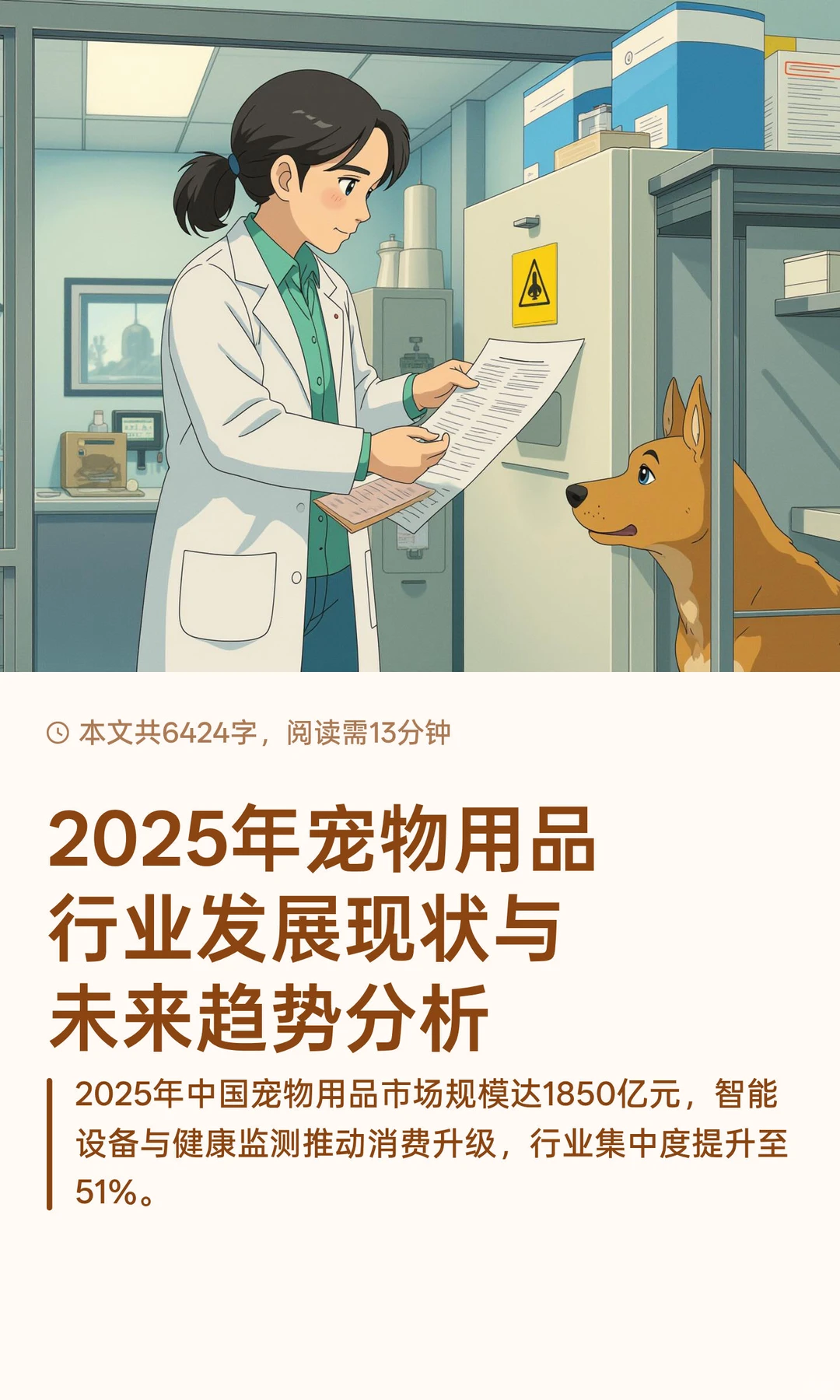 2025年宠物用品行业发展现状与未来趋势分析