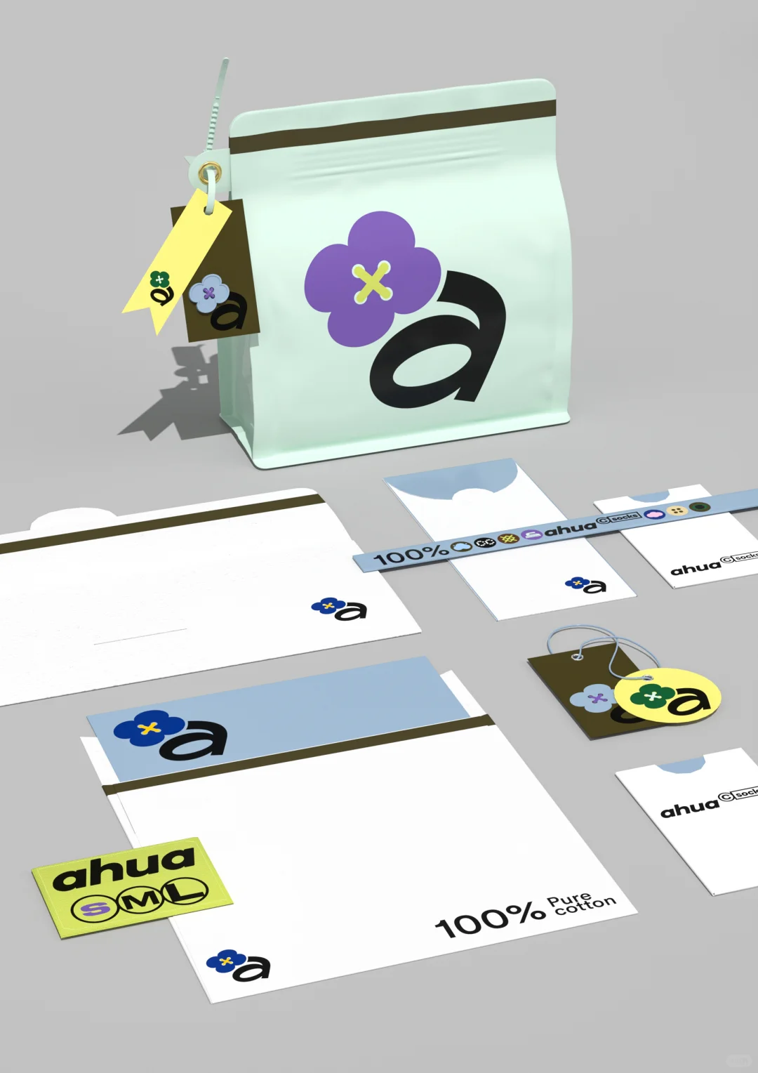 Less is more～这个袜子品牌设计有点东西