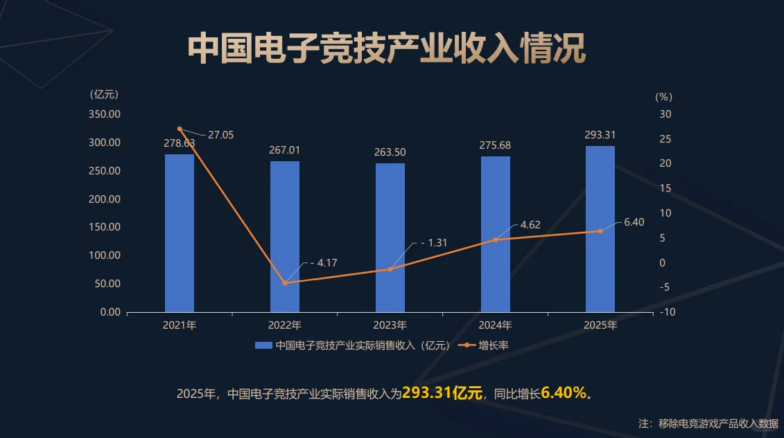 2025年中国电竞市场总结
